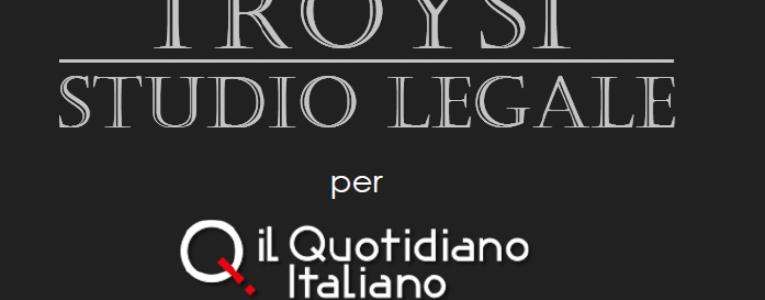 Lo Studio Legale Troysi “sale in cattedra” grazie alla collaborazione con la MM Communication ed il Quotidiano Italiano.